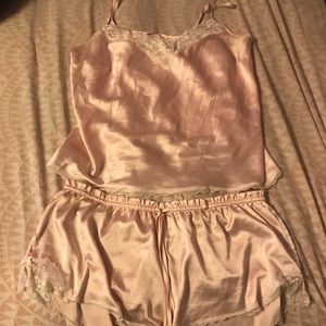 Victoria’s Secret satin pajama set